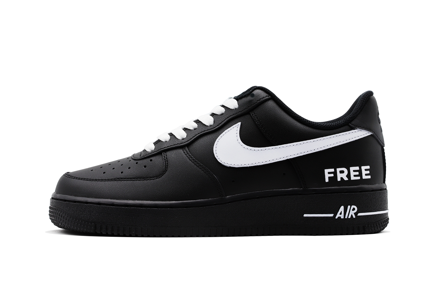 

Кроссовки Nike Air Force 1 Skateboard Shoes Women's Low-Top Black White, Черный, Кроссовки Nike Air Force 1 Skateboard Shoes Women's Low-Top Black White