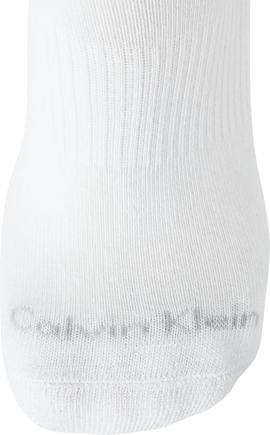Мужские носки Calvin Klein Quarter Socks - 12 пар мягких спортивных носков до щиколотки с мягкой подкладкой для мужчин, White Logo — фото 4