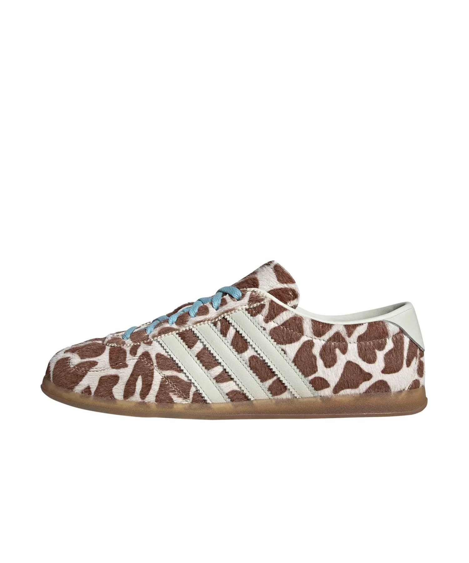 Унисекс кроссовки из натуральной кожи GAZELLE LO PRO adidas бежевые