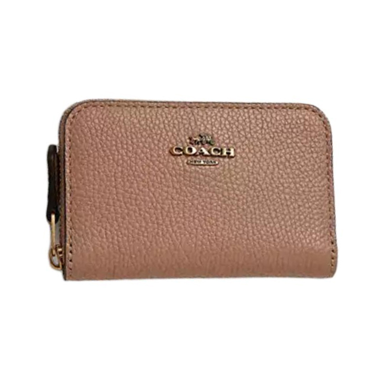 

COACH Коричневый кожаный кошелёк для женщин, Brown