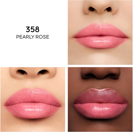 Питательный и увлажняющий бальзам для губ GUERLAIN KissKiss Bee Glow, 358 Pearly Rose 3,2 g — фото 3