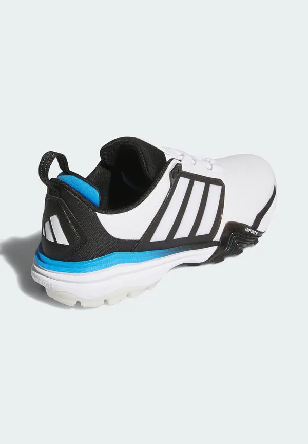Гольф-Ботинки adipower 26 sl Adidas Golf, Cloud White Core Black Lucid Ray Blue — фото 4