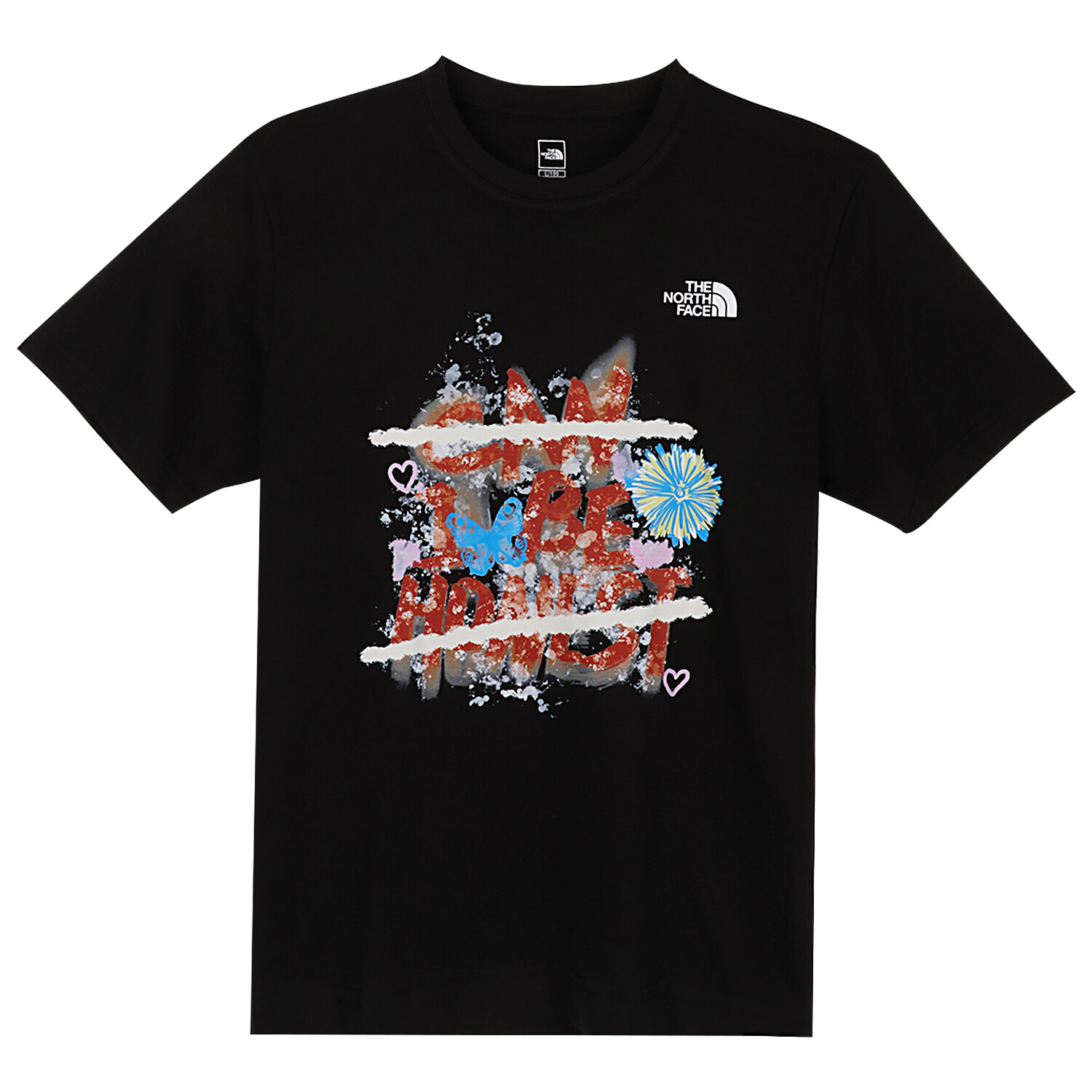 

Футболка мужская черная The North Face, черный