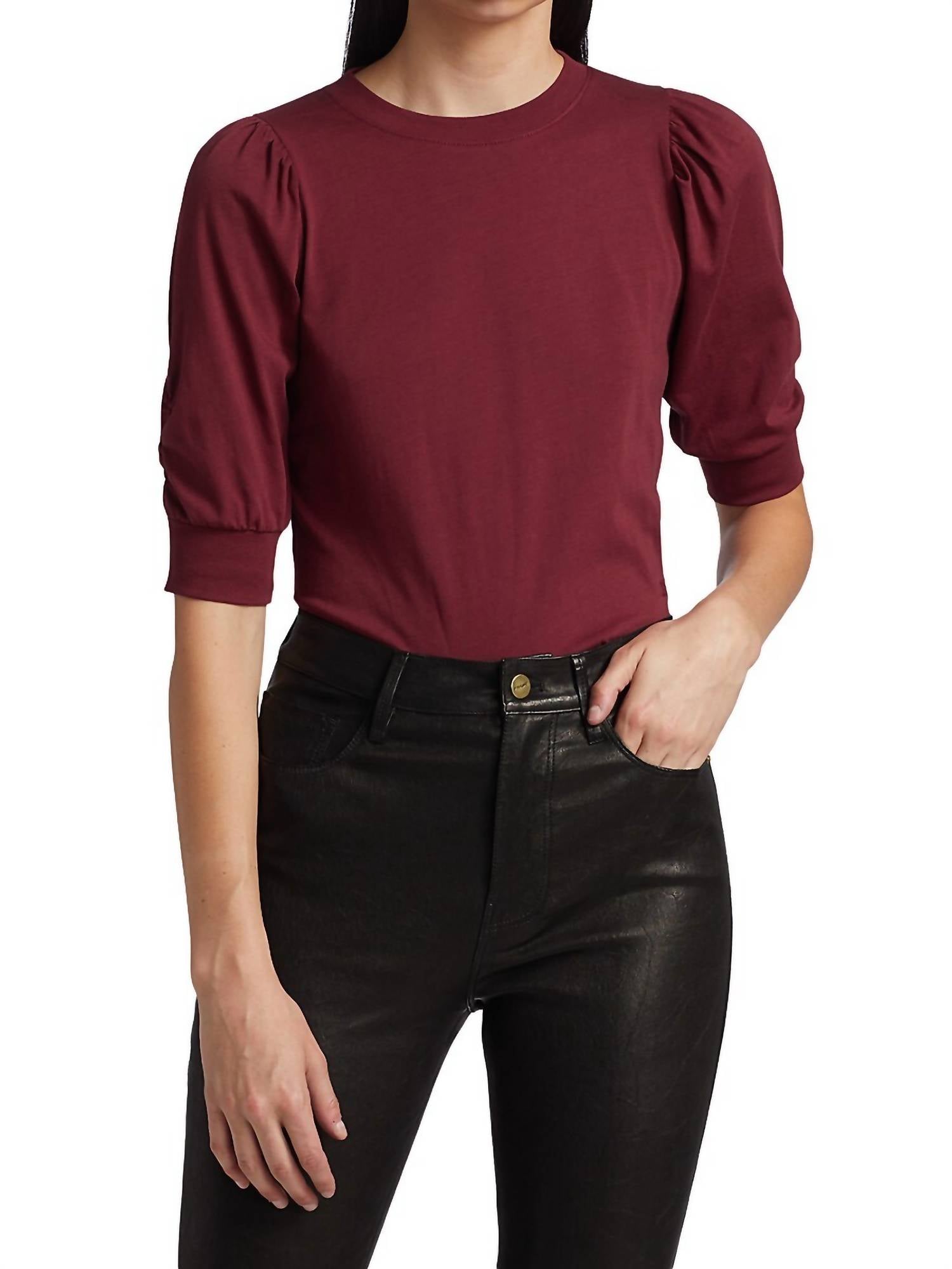 

Футболка Фрэнки в цвете Oxblood FRAME