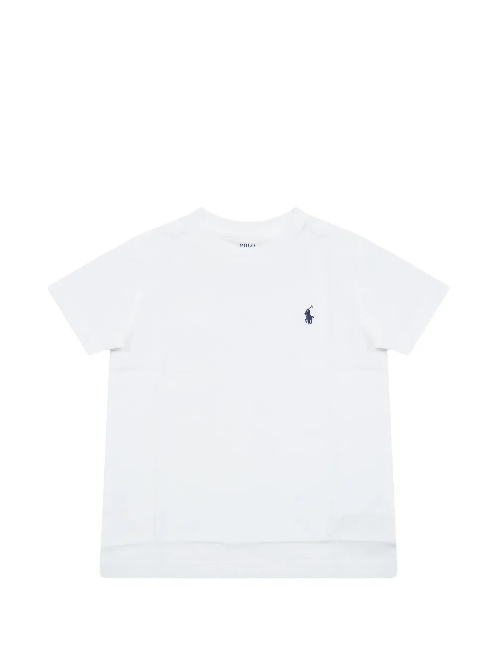 

Футболка с логотипом Polo Ralph Lauren Kids, белый