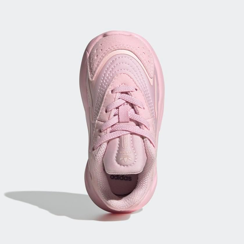 Кроссовки Adidas Ozelia для детей и взрослых, розовый/черный — фото 3