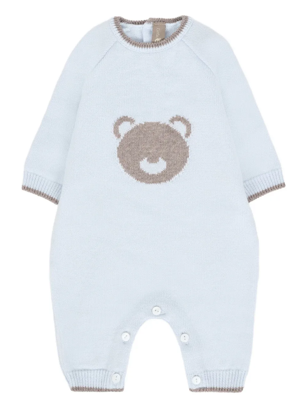 

Вязаный комбинезон с изображением медведя Little Bear, синий