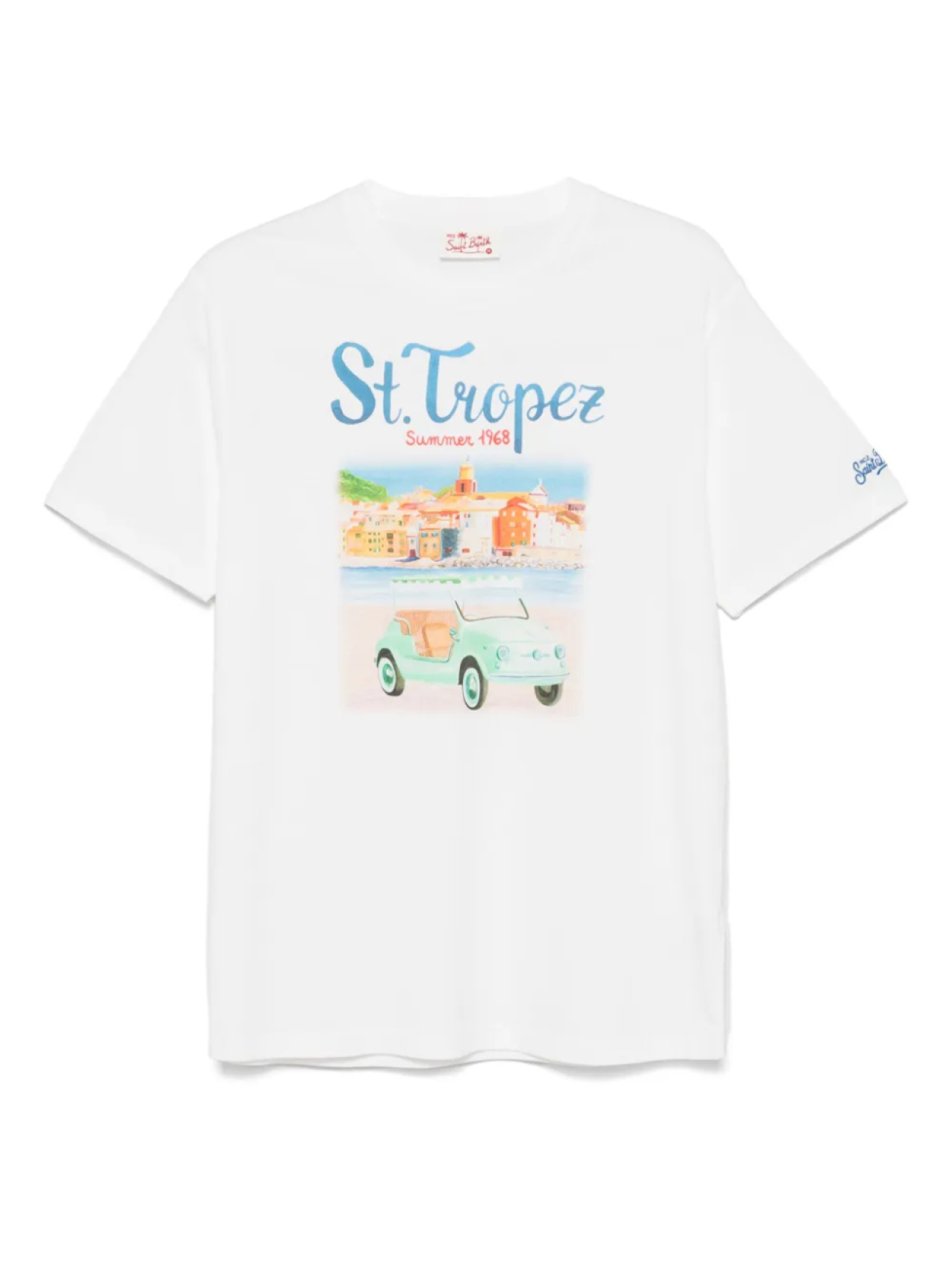 

Футболка Vibes Spiaggina MC2 Saint Barth, белый