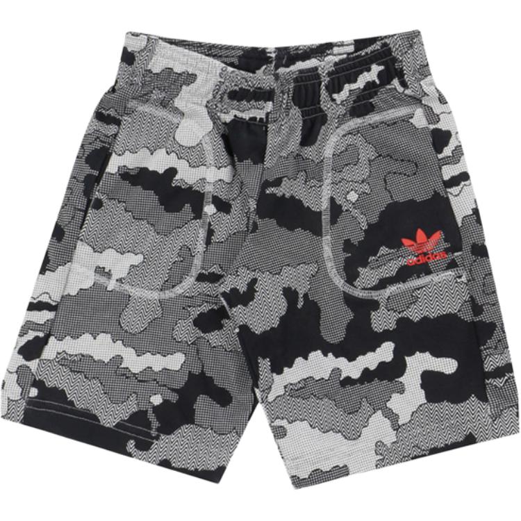 Шорты детские для возраста 3-7 лет gray Adidas Originals, серый — фото 3