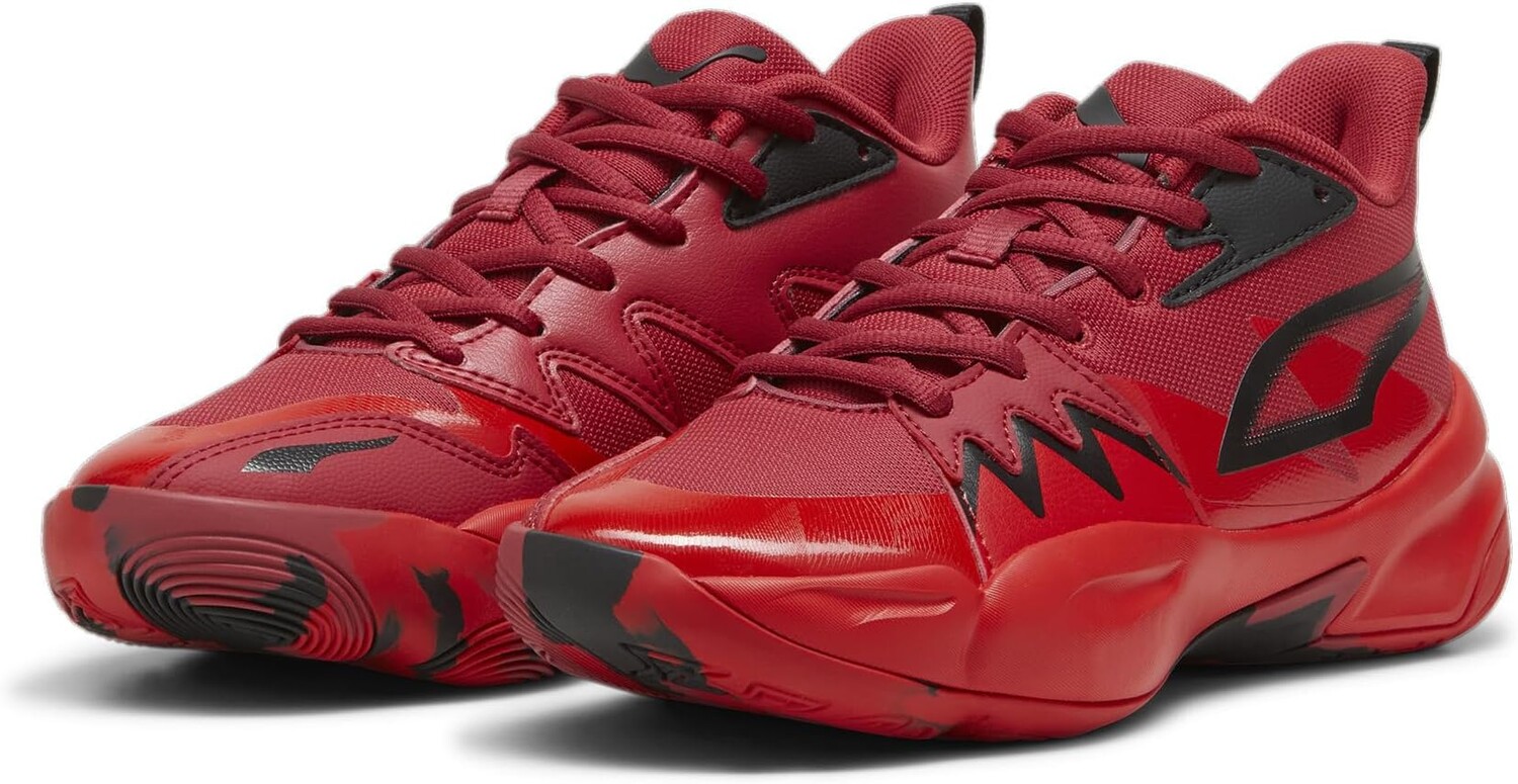 

Кроссовки PUMA Kids Puma Kids Genetics Basketball Sneaker, цвет Club Red/For All Time Red