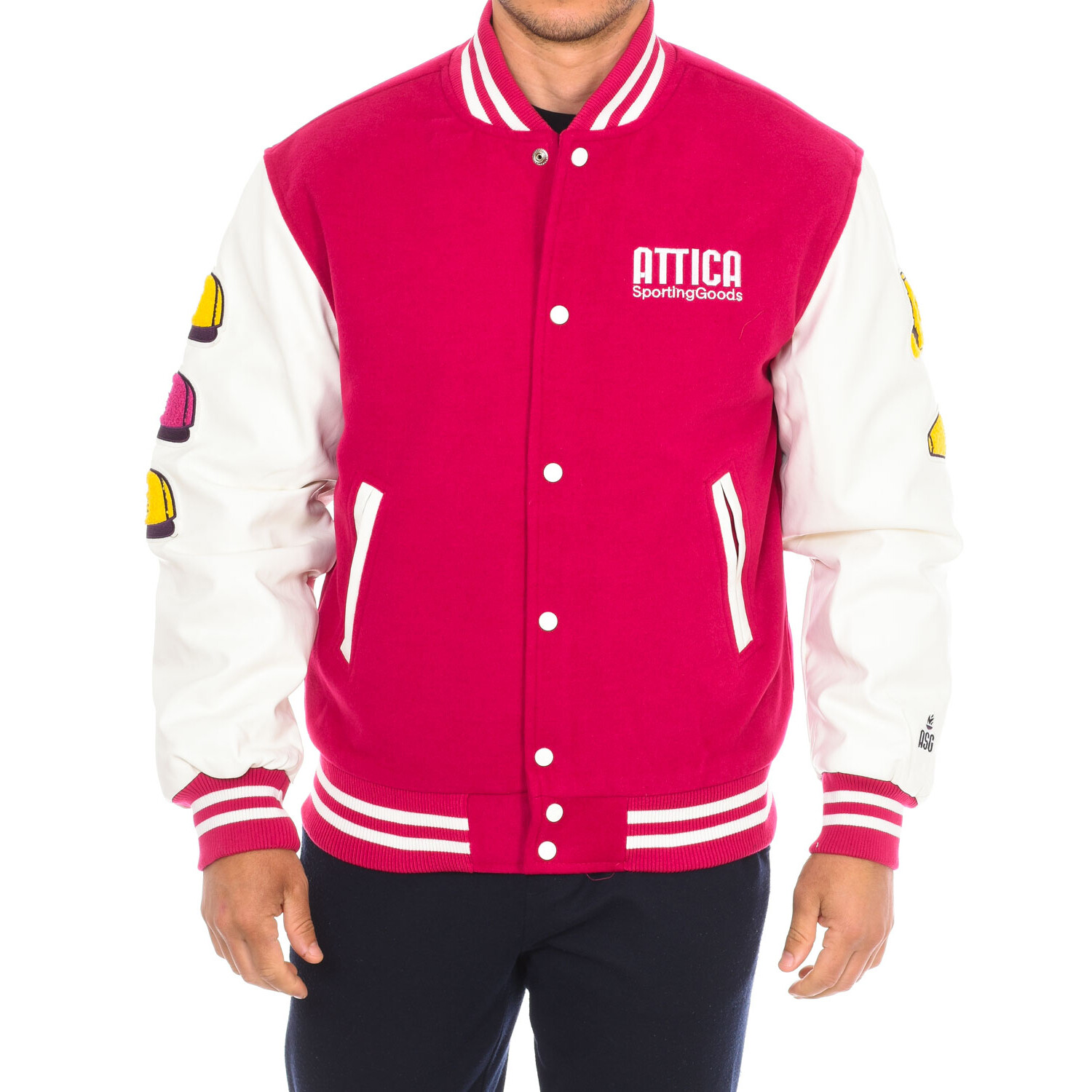 

Спортивные товары в бейсбольной куртке fw22 008 Attice Sporting Goods, фуксия