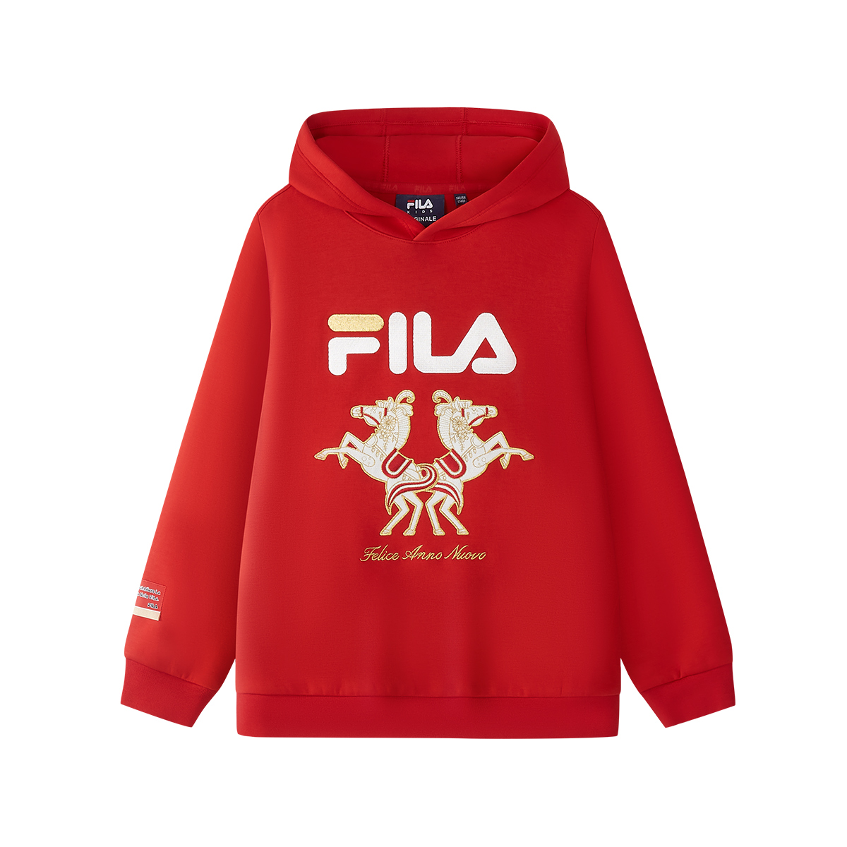 

Толстовки с капюшоном Moderate FILA KIDS, legend красный
