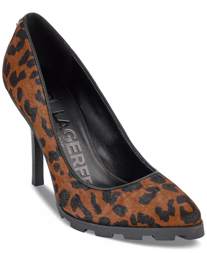 Туфли Madelyn Slip On с острым носком и рифленой подошвой KARL LAGERFELD PARIS, желтый