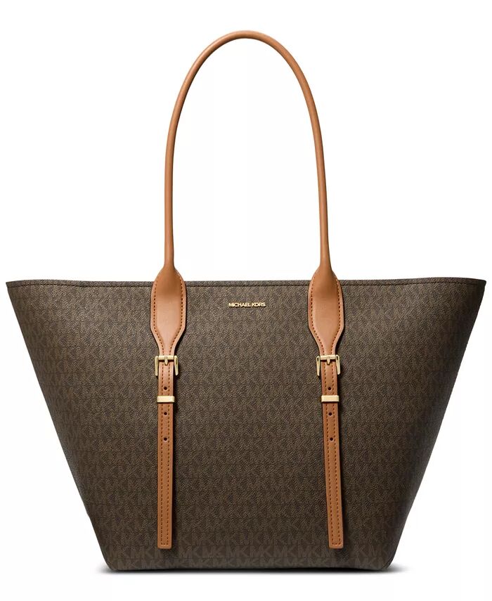 

Сумка-тоут Moore Extra-Large с пряжкой Michael Kors, коричневый/бежевый