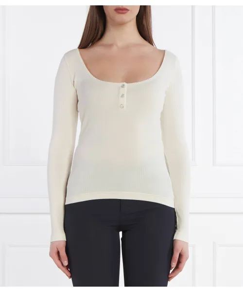 

Блузка Мадагаскар Slim fit Pinko, бежевый