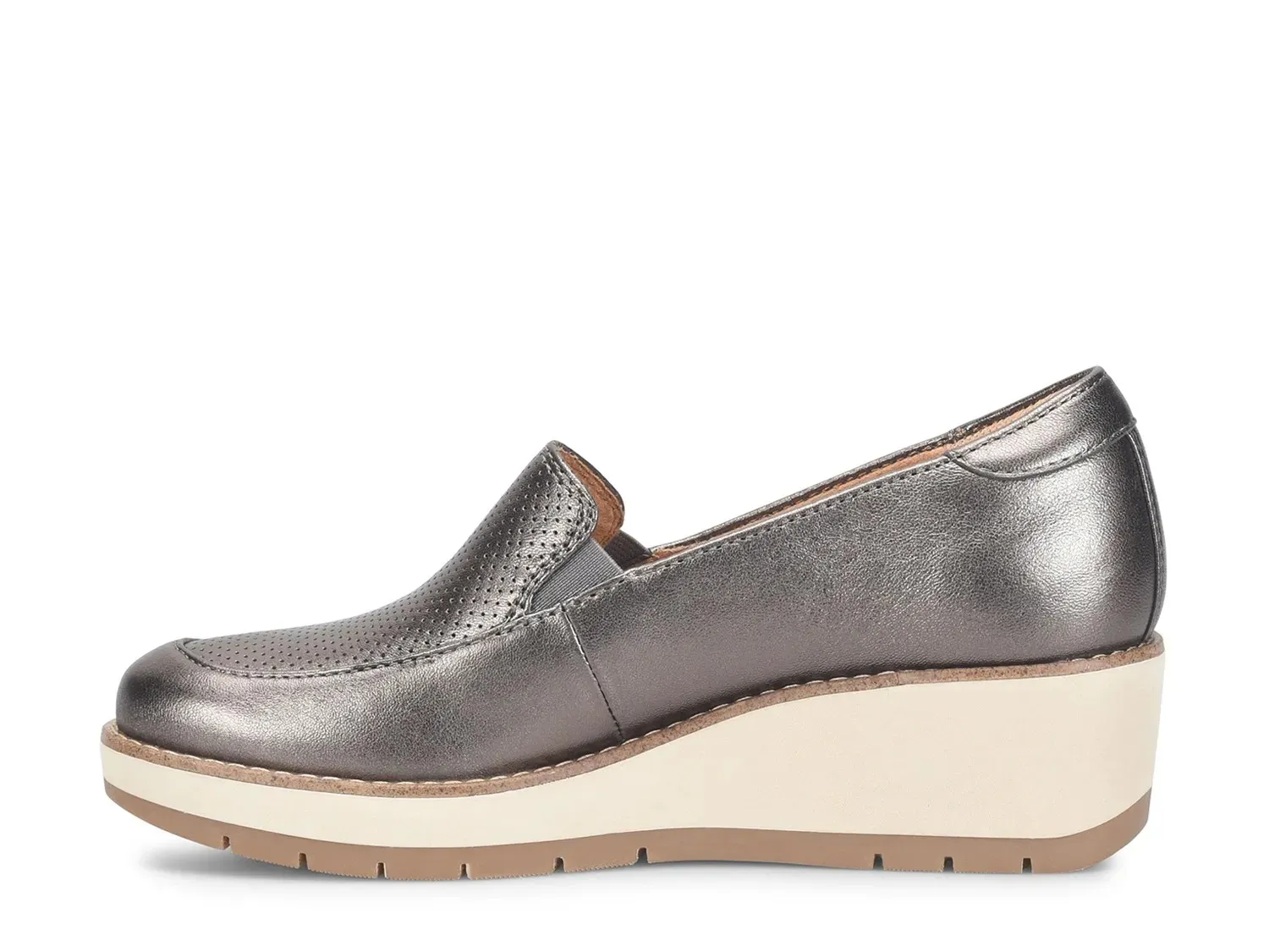 Туфли-лодочки Comfortiva Fabiana Wedge Slip-On, цвет темный оловянный — фото 3