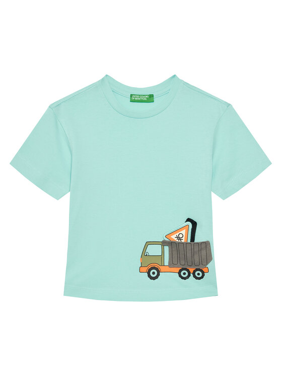 

Футболка обычного кроя 3I1XG10J6 United Colors Of Benetton, зеленый