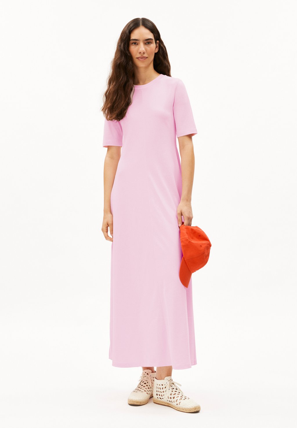

Платье из джерси LITAA - Maxi dress ARMEDANGELS, светло-розовый