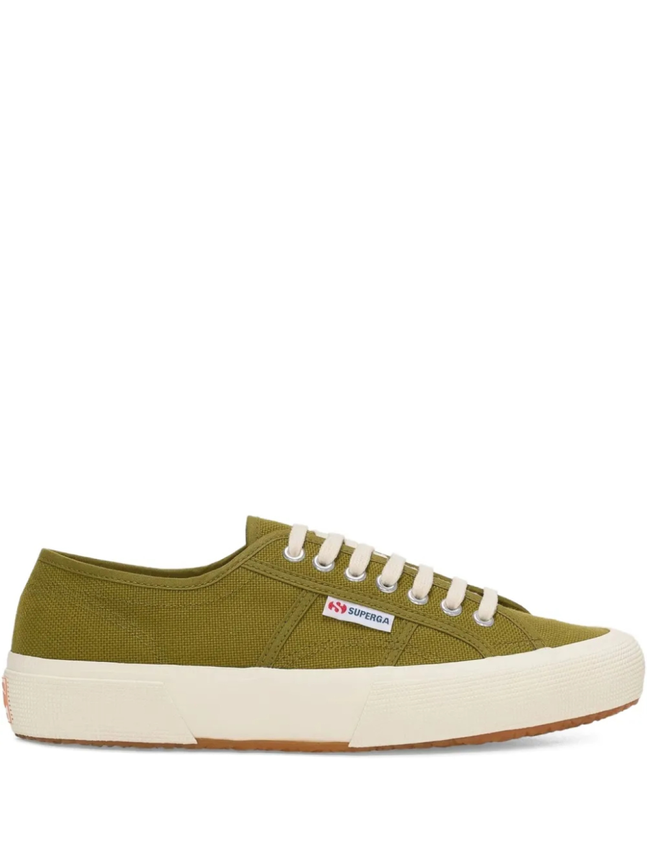 

Кроссовки из парусины со шнуровкой Superga, зеленый