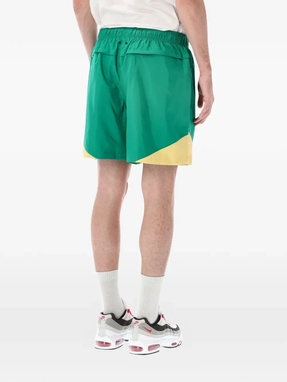 Плетеные шорты Windrunner Nike, зеленый — фото 2