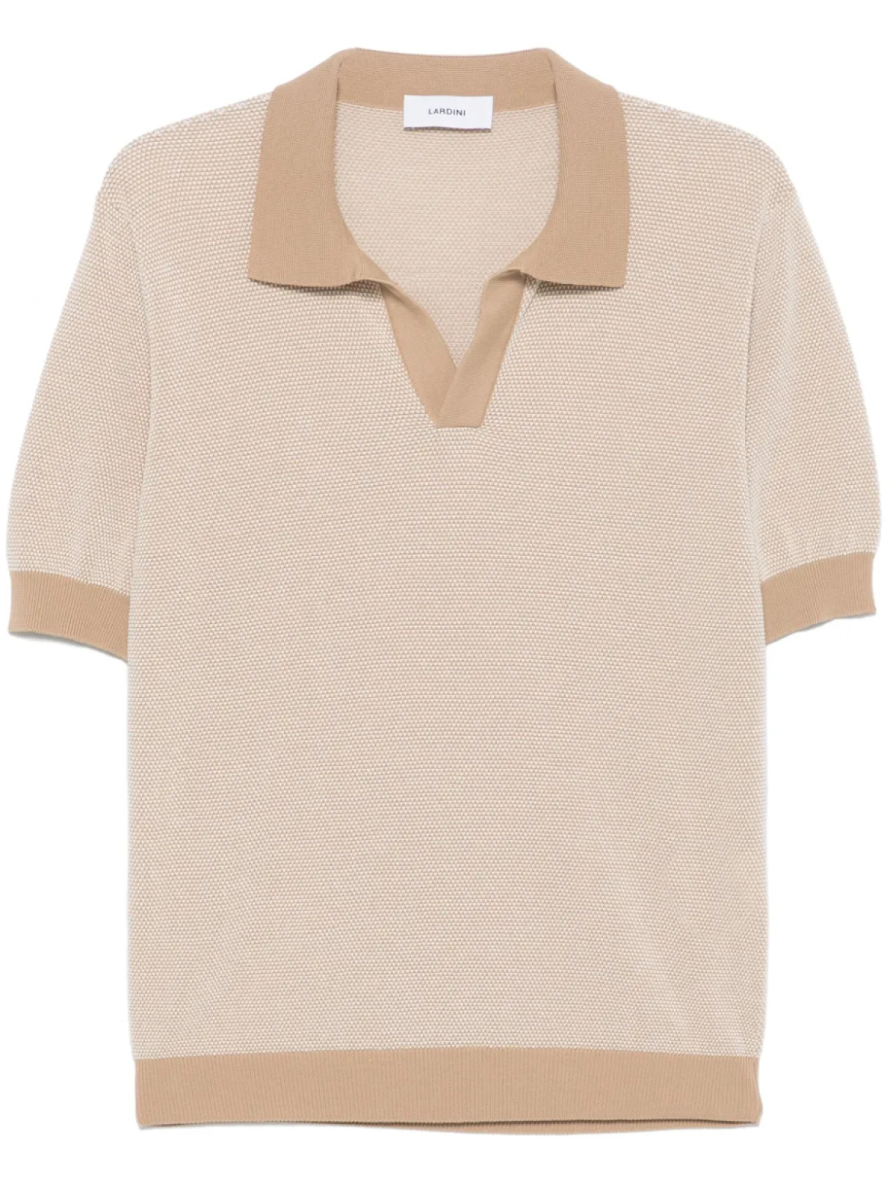 

Меланжевая футболка Lardini, нейтральный