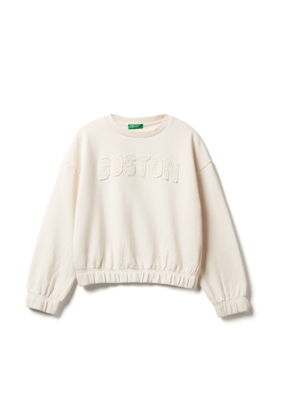 

Толстовка United Colors of Benetton WITH EMBROIDERY, White