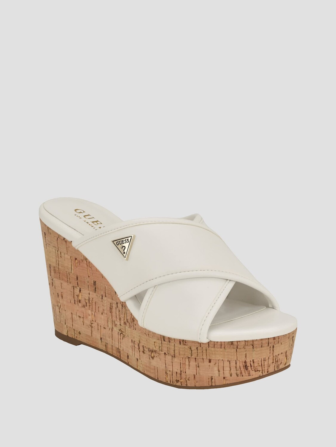 

Летние туфли Cloys на танкетке Guess Factory, белый
