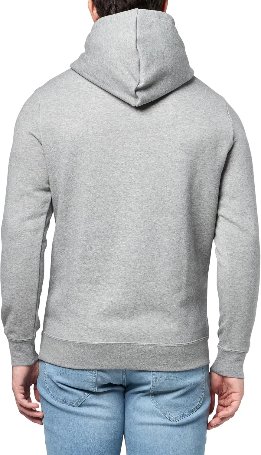 Мужская толстовка PUMA Essentials Double Up Hoodie, спортивная верхняя одежда, повседневная - черная — фото 2