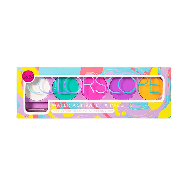 Палитра теней, активируемая водой Paleta Colorscope J.Cat, цвет pastel — фото 2