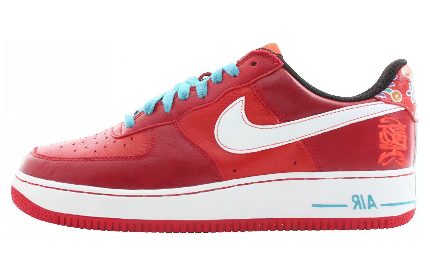 

Кроссовки Nike Air Force 1 Skateboarding Shoes Men Low-top Red, красный