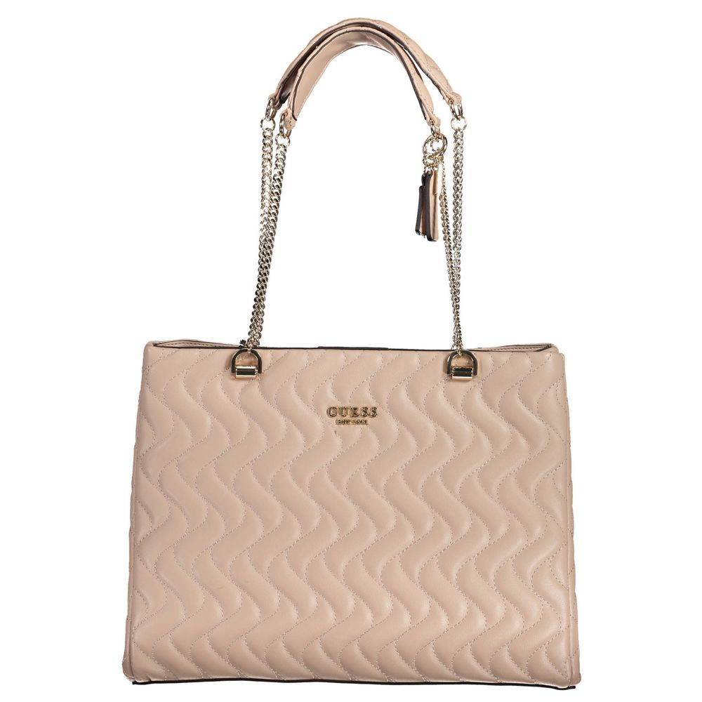 

Розовая полиэтиленовая сумочка Guess Shoes