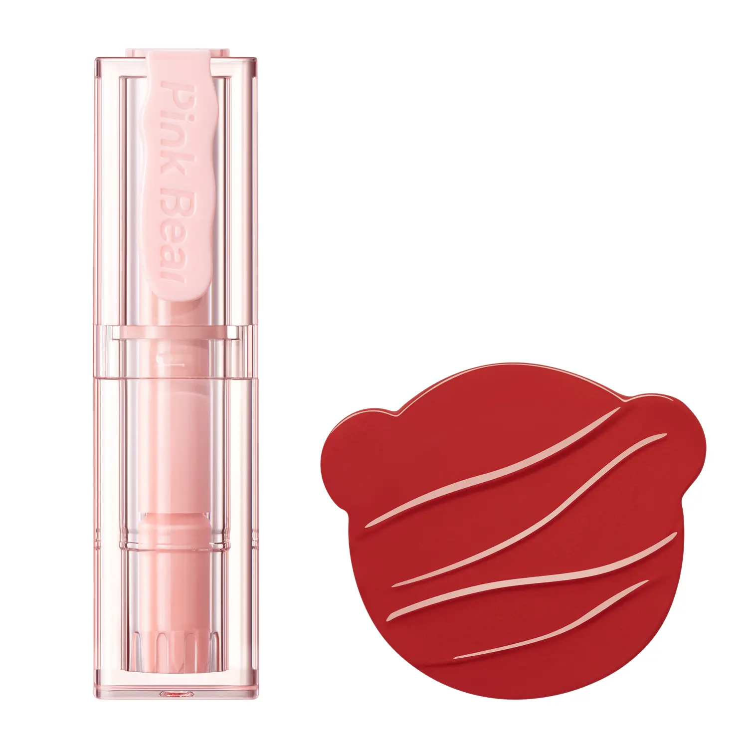 

Pink Bear Pinkbear молочное желе сыворотка для ухода за губами помада глянцевая натуральная стойкая гидратация устойчивая к переносу 2,8г