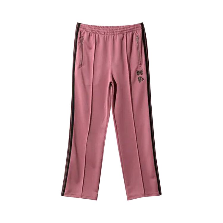

Спортивные брюки Needles x Kae Tanaka Poly Smooth Track Pants 'Pink', розовый