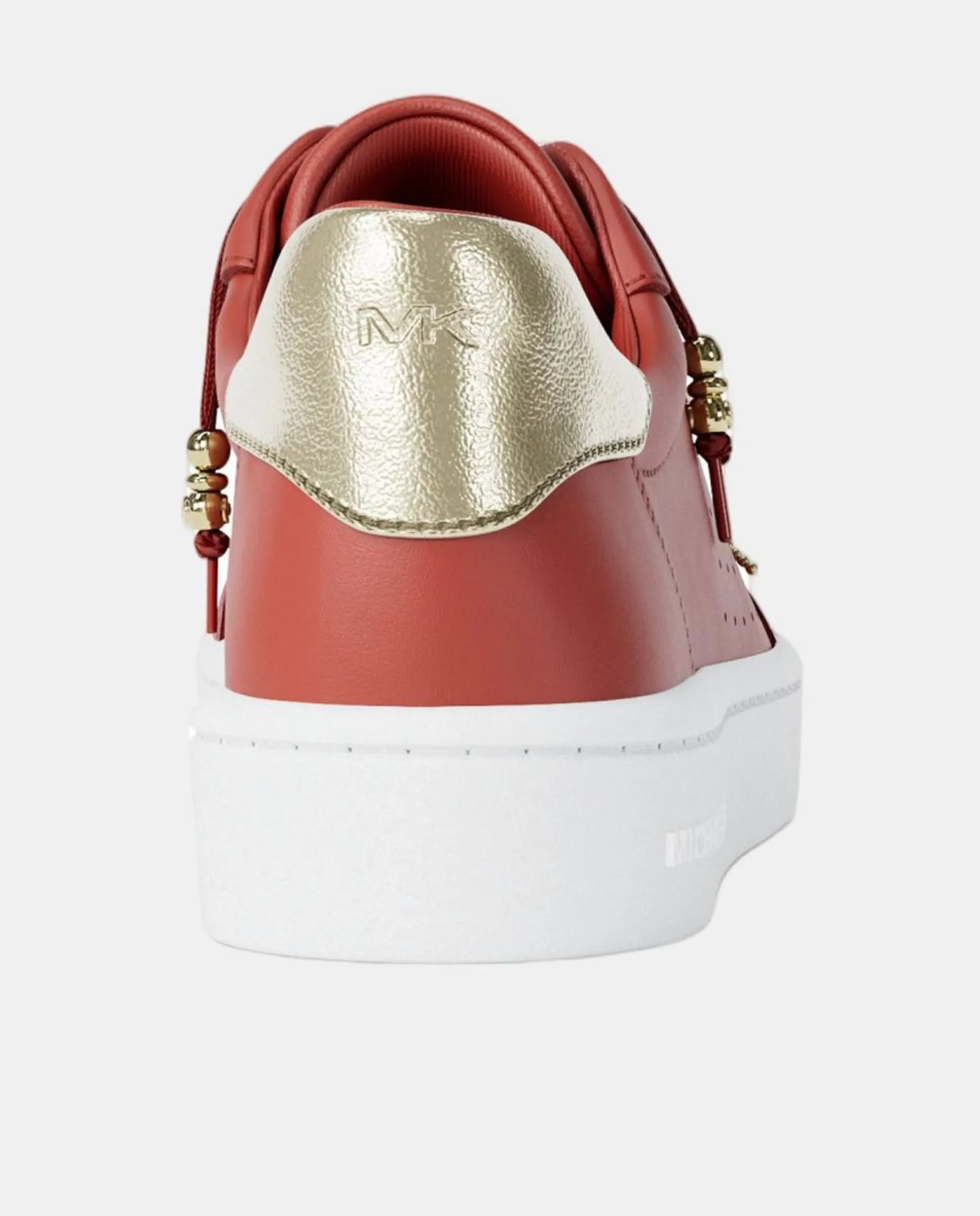 Женские кроссовки Scotty на шнуровке Michael Kors, огненно-красный — фото 2