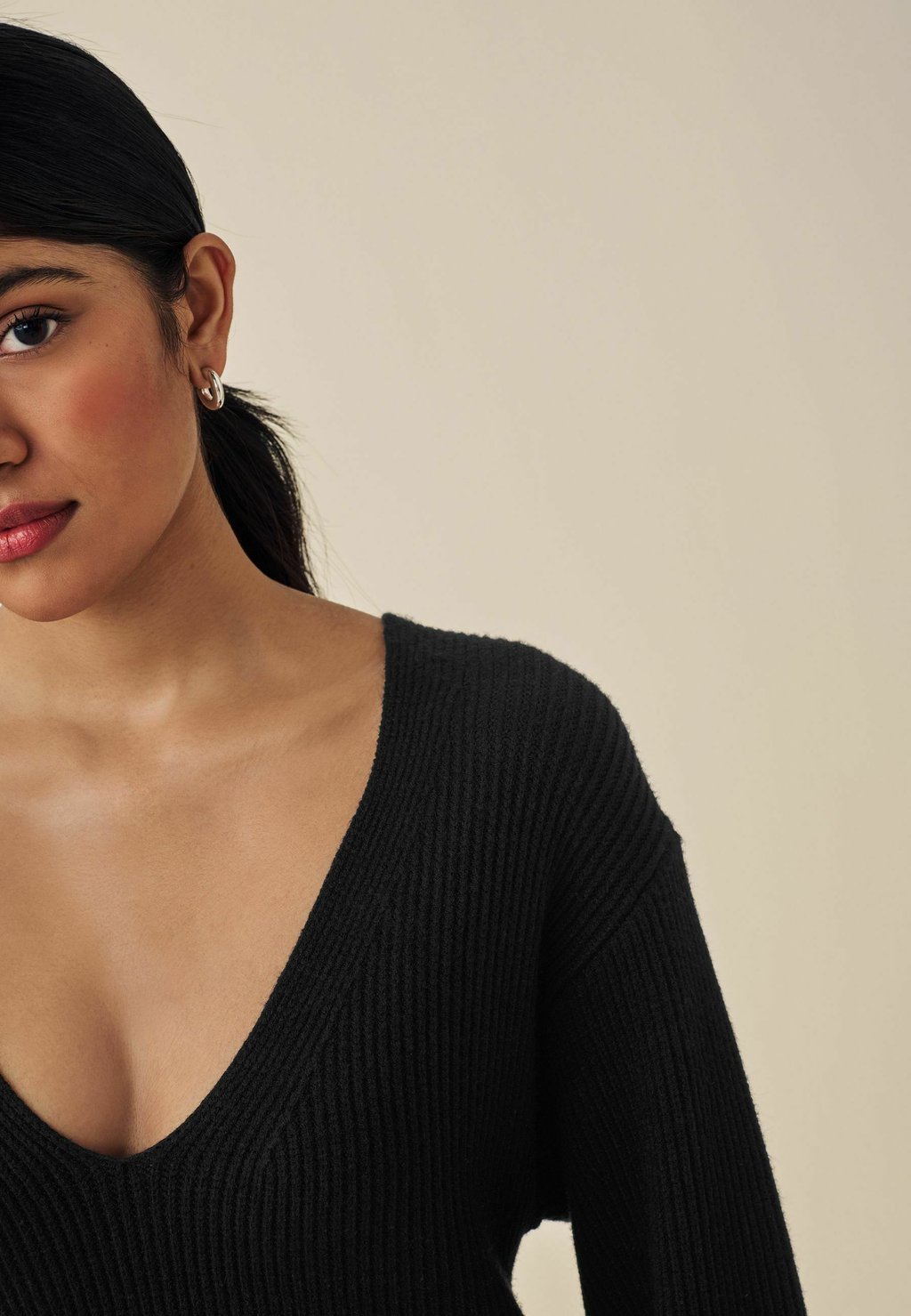 

Платье-джемпер V-NECK PETITE Next, черный