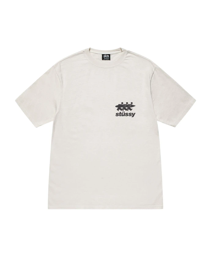 

Футболка, окрашенная пигментом Stã¼Ssy, белый