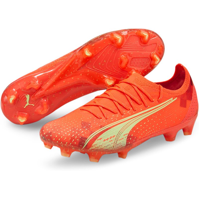 Футбольные бутсы Ultra Ultimate FG/AG Puma, красный — фото 4