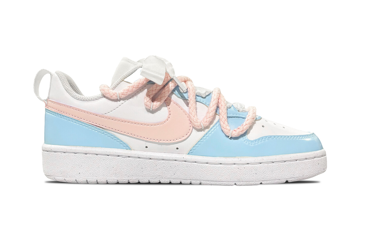 Кроссовки Nike Court Borough Skateboard Shoes Women's Low-Top Blue