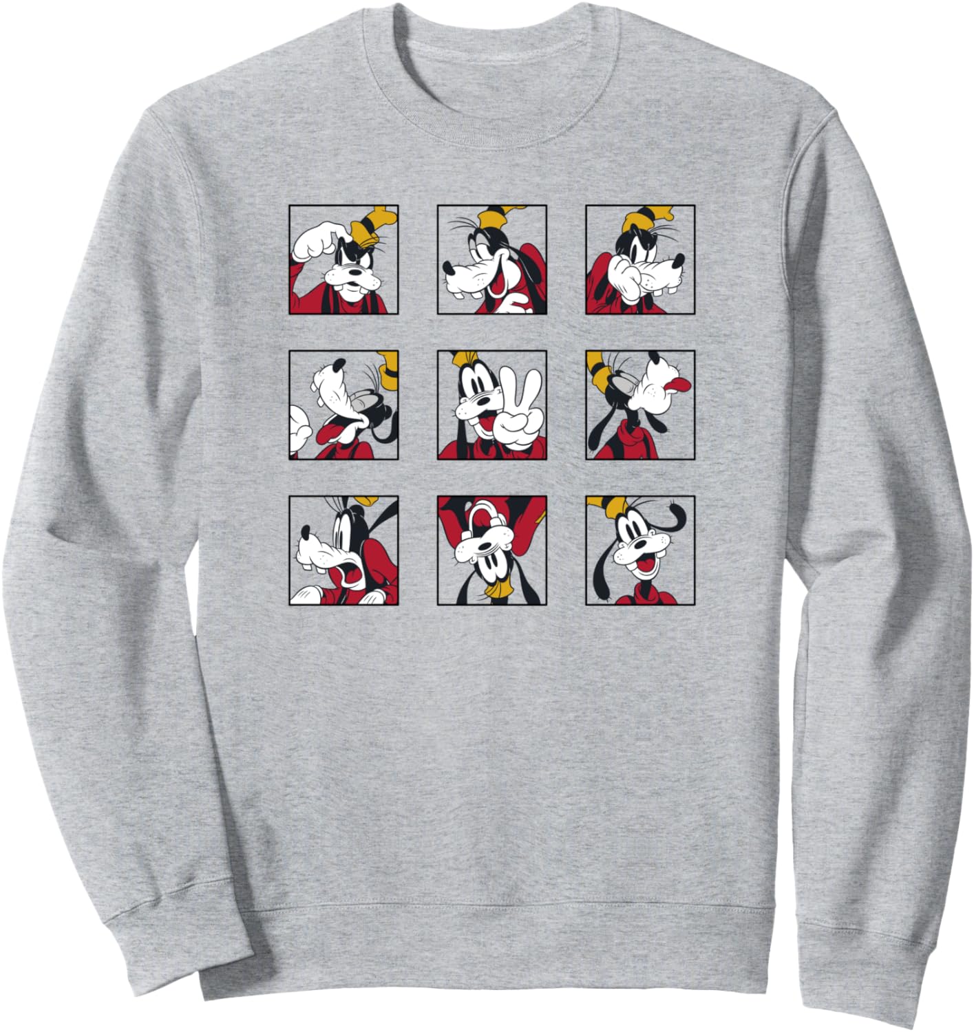 

Толстовка Disney Mickey and Friends Classic Goofy Expression Box-Up, серая, Серый, Толстовка Disney Mickey and Friends Classic Goofy Expression Box-Up, серая