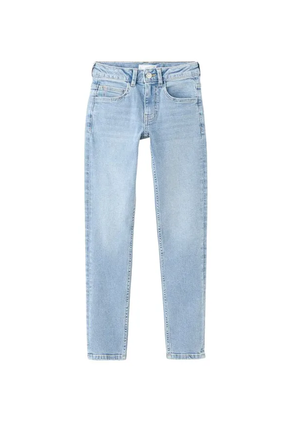 Детские джинсы узкие Mango Kids, Light Blue — фото 3
