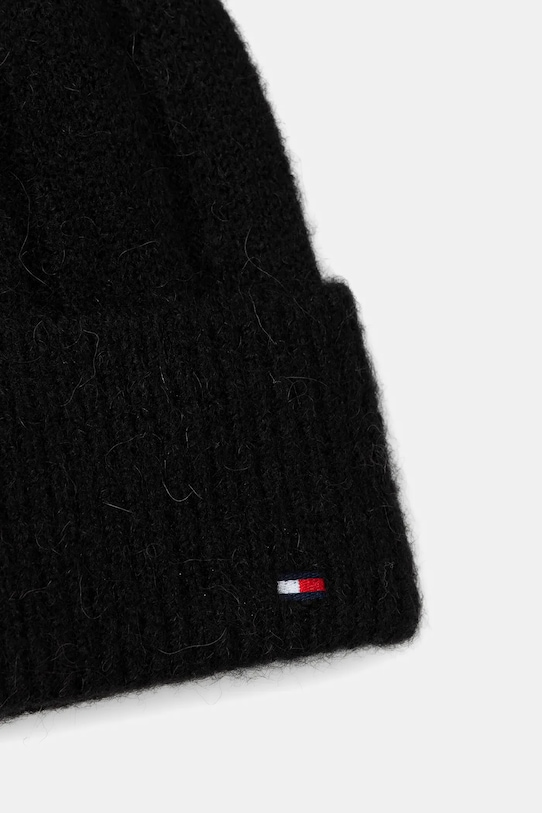 

Шапка из смесовой шерсти Tommy Hilfiger, черный