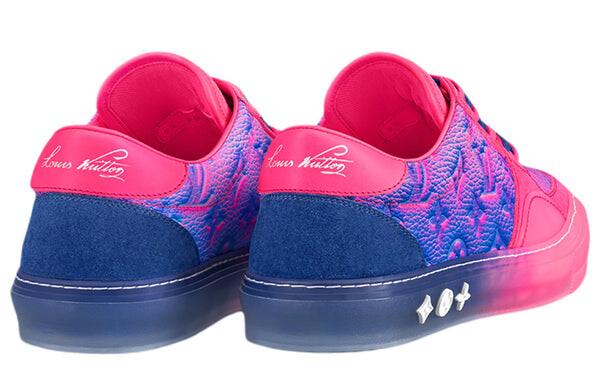 Кроссовки ollie richelieu sneakers 'pink' Louis Vuitton, розовый — фото 3