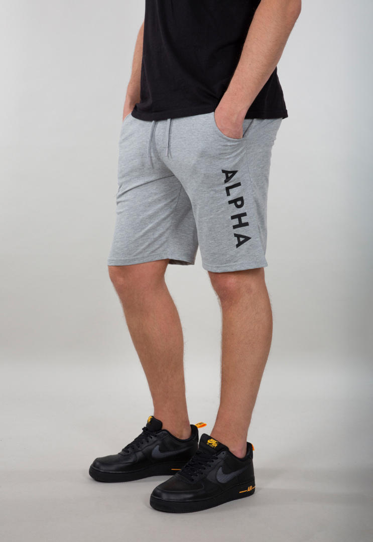 

Шорты Alpha Industries Jersey Shorts, серый