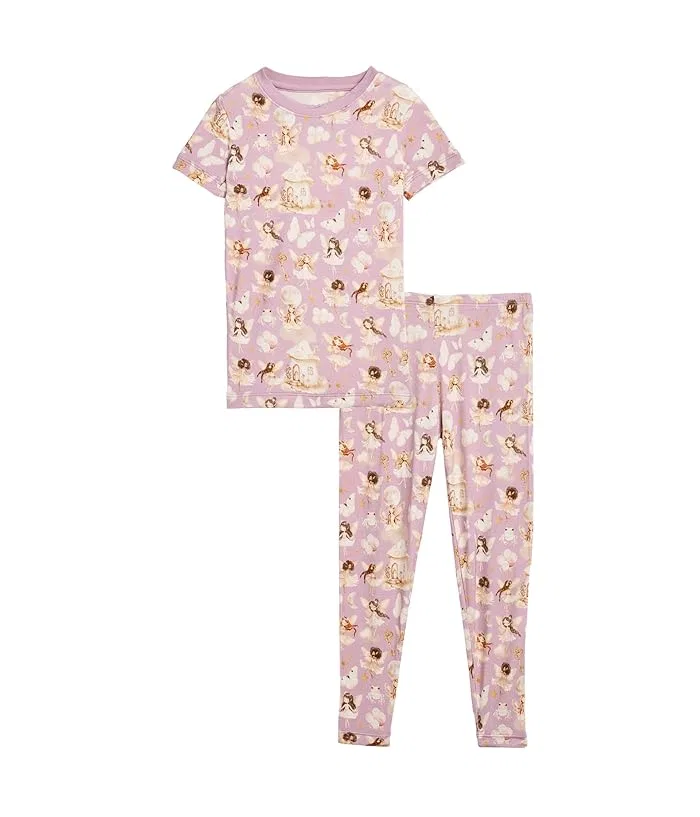 Пижама с коротким рукавом принт Kickee Pants Kids, Natural Grazing Cows
