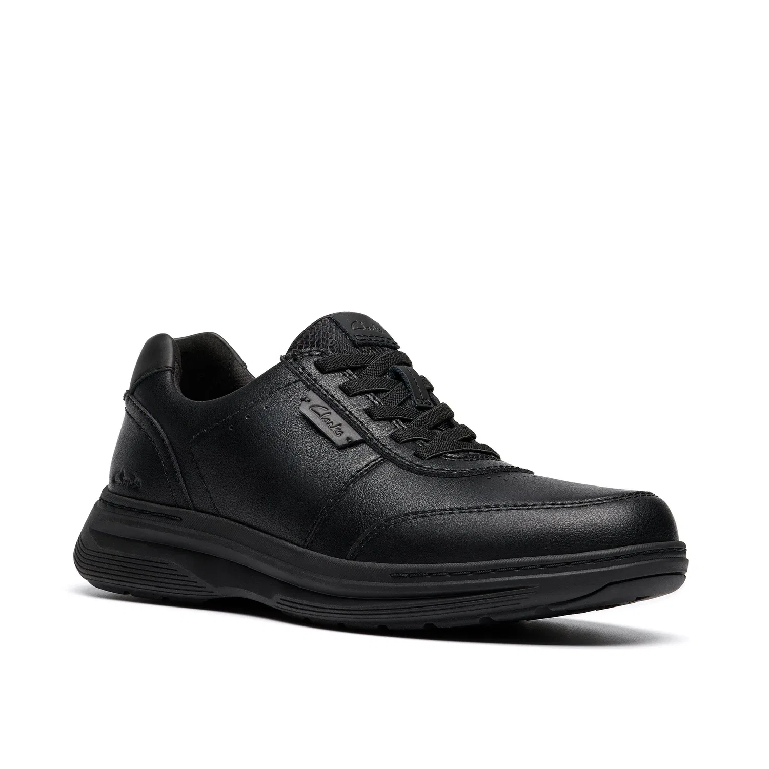 Кожаные туфли Craftwell Lace Clarks, черный — фото 4