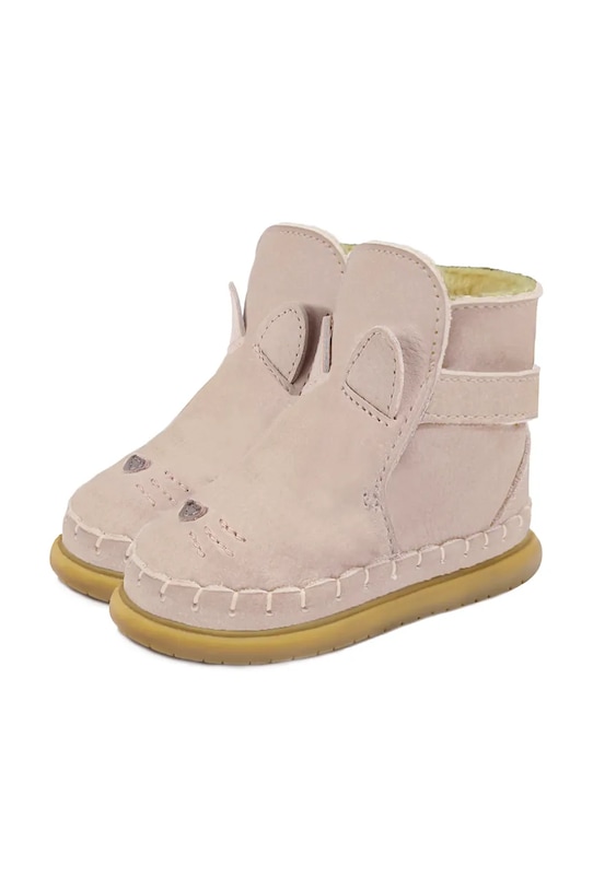 

Зимние замшевые детские ботинки Dubu Classic Shoes Cat Donsje, бежевый