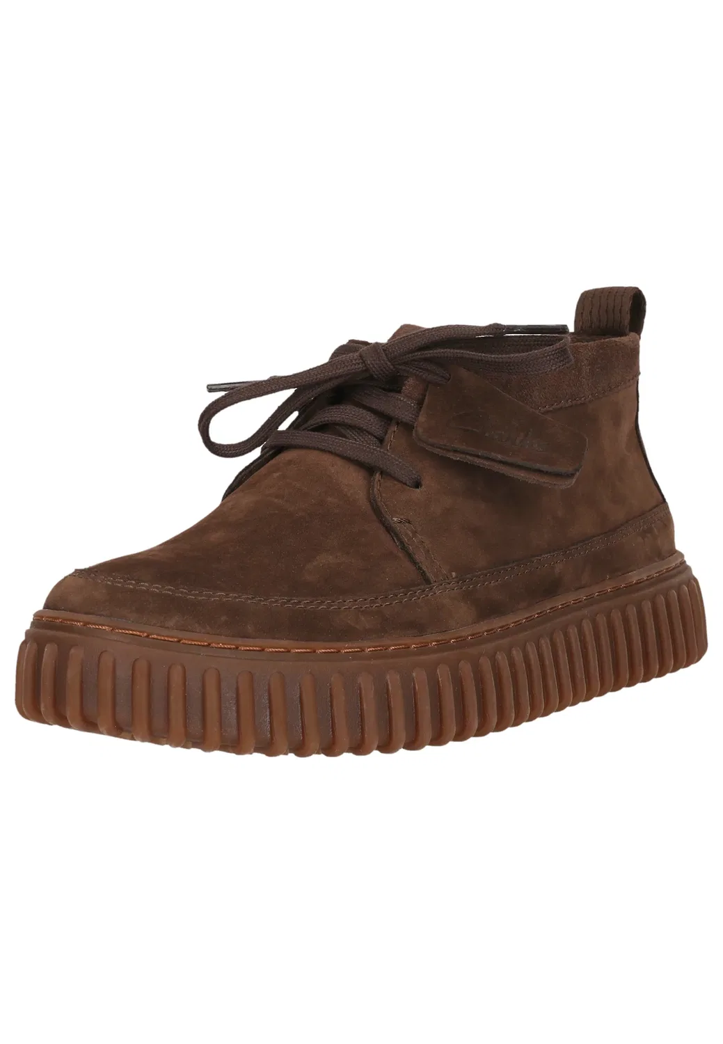 Ботинки кожаные Clarks, темно-коричневый