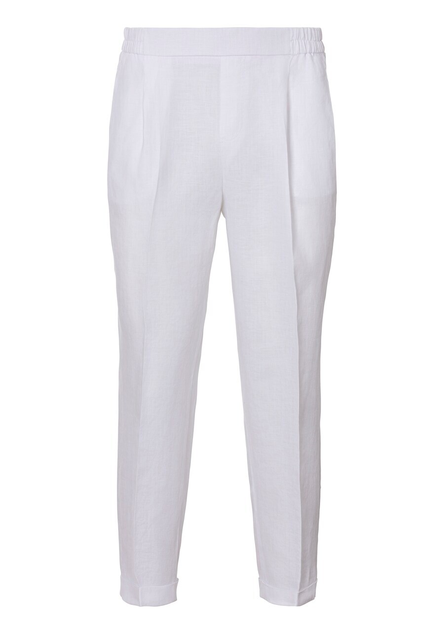 

Брюки UNITED COLORS OF BENETTON Regular Pleated Pants, белый
