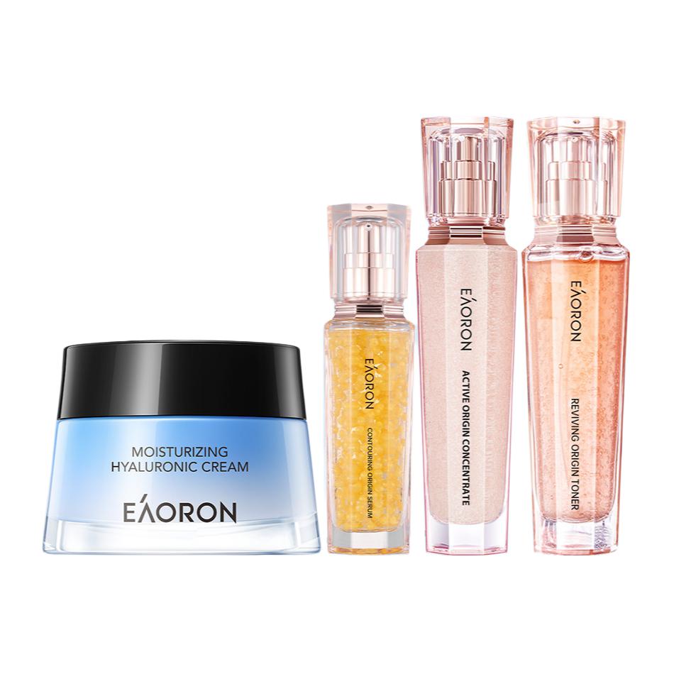 

Yuantin эмульсия набор для ухода за кожей лица увлажняющий комплект из четырех предметов Eaoron