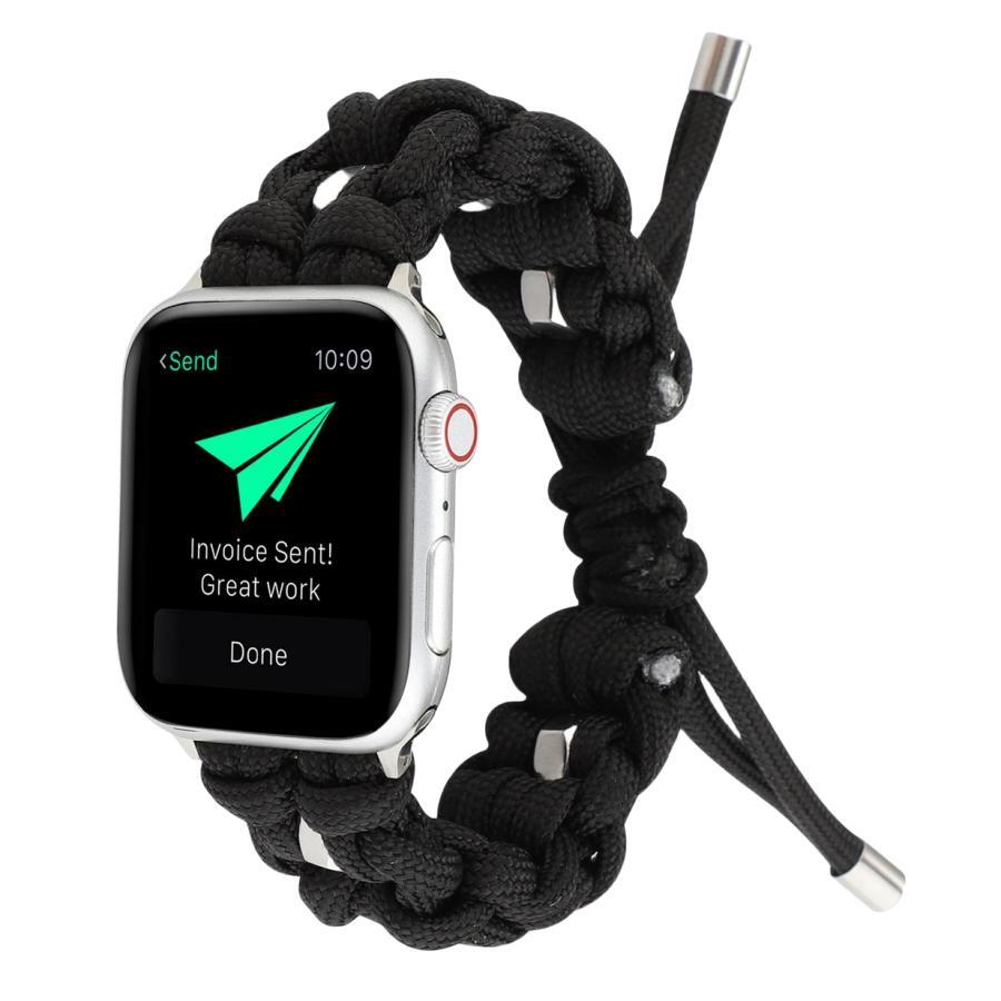 

Ремешок, совместимый с Apple: нейлон Zhongwo, черный